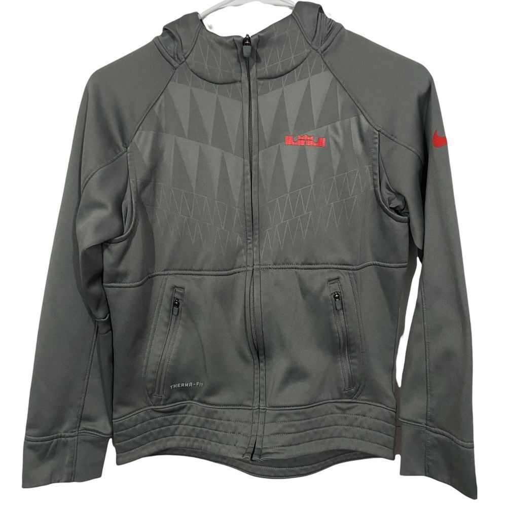 Nike Therma Fit Lebron James Full Zip Athletic Hoodie